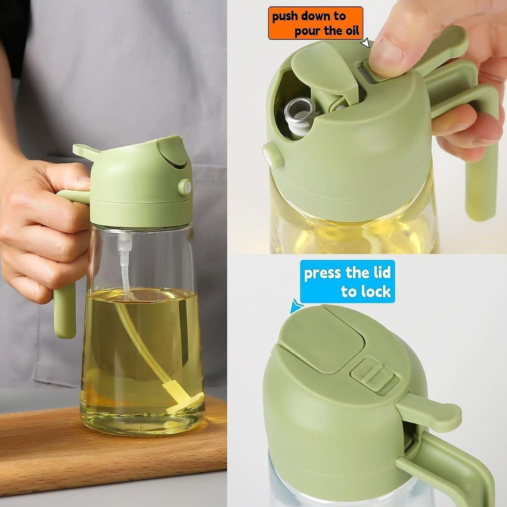 KitchenWala™ 2-in-1 Healthy Oil Saver Dispenser