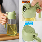 KitchenWala™ 2-in-1 Healthy Oil Saver Dispenser