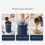KitchenWala™ Stainless Steel Mini Electric Grinder