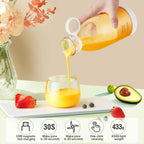 KitchenWala™ Mini Turbo Smoothie Juicer (Electric & Blender)