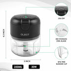 KitchenWala™ Smart Garlic & Veggie Rechargeable Slicer