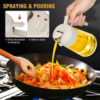 KitchenWala™ 2-in-1 Healthy Oil Saver Dispenser