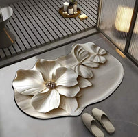 3D BloomDry Water-Absorbent Floor Mat